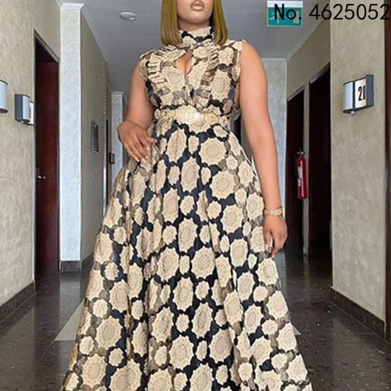 Африканские платья для женщин лето 2021 африканские женские с принтом из