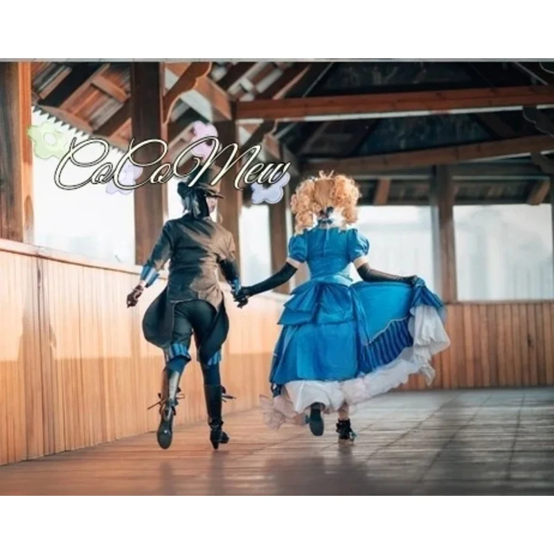 Косплей-костюм Kuroshitsuji: Книга Атлантического черного двореца Этель кордемия