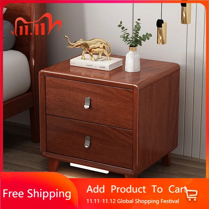 

Nordic Coffee Nightstands Drawers Storage Italian Modern Bedside Table Organizer Luxury Nachttische Bedroom Furniture FY20XP