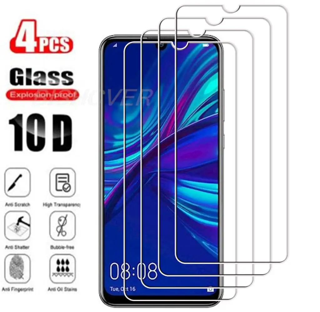 4 шт., закаленное стекло для Huawei P Smart 2019, 6,21 дюйма, 2018 дюйма, стандартная деталь, защита экрана, защитная стеклянная пленка 9H 4 шт., закаленное стекло для Huawei P Smart 2019, 6,21 дюйма, 2018 дюйма, стандартная деталь, защита экрана, защитная стеклянная пленка 9H