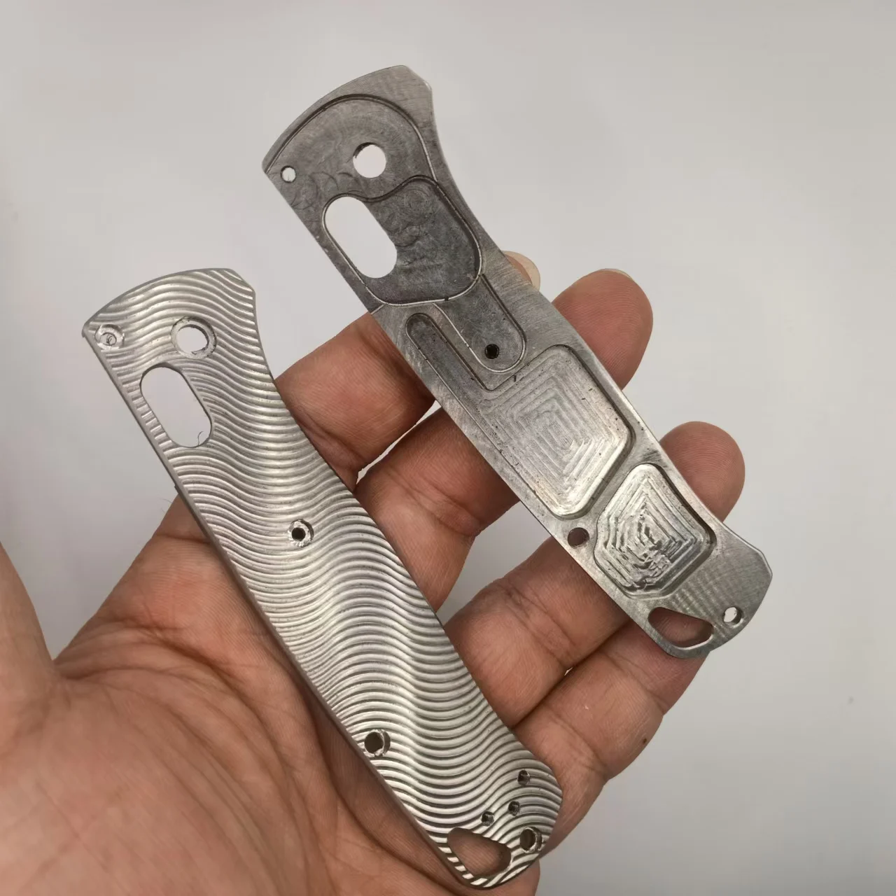 1 пара весов с ручкой из титанового сплава на заказ для Benchmade Bugout 535 модификация