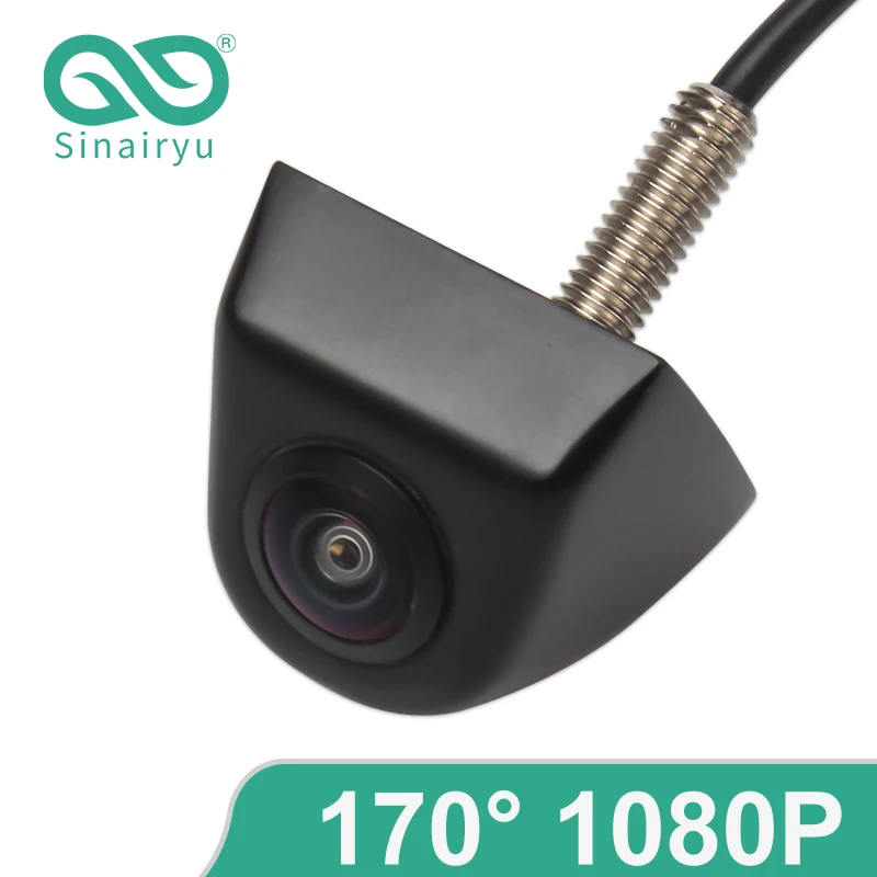 

Sinairyu HD AHD 1920*1080P 170 Degree Fisheye Lens Starlight Night Vision Vehicle Rear View Reverse Camera Car Universal Camera