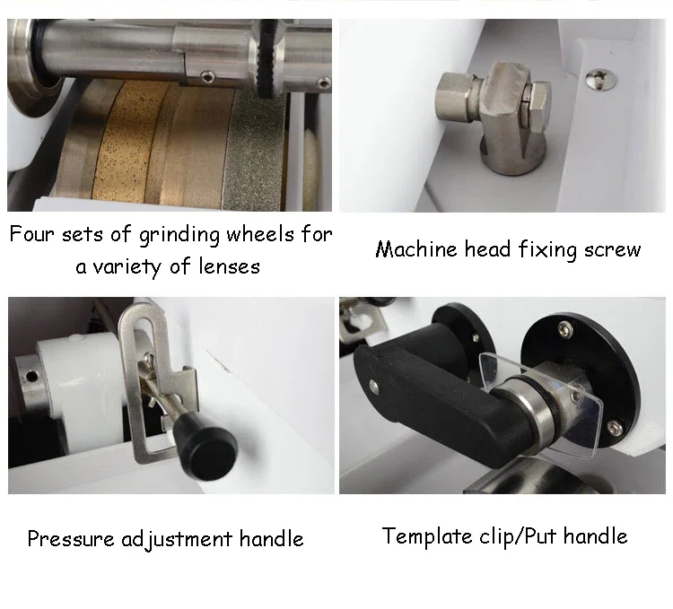 110 В/220 В SJG-5100 оборудование для обработки очков автоматическая машина окантовки