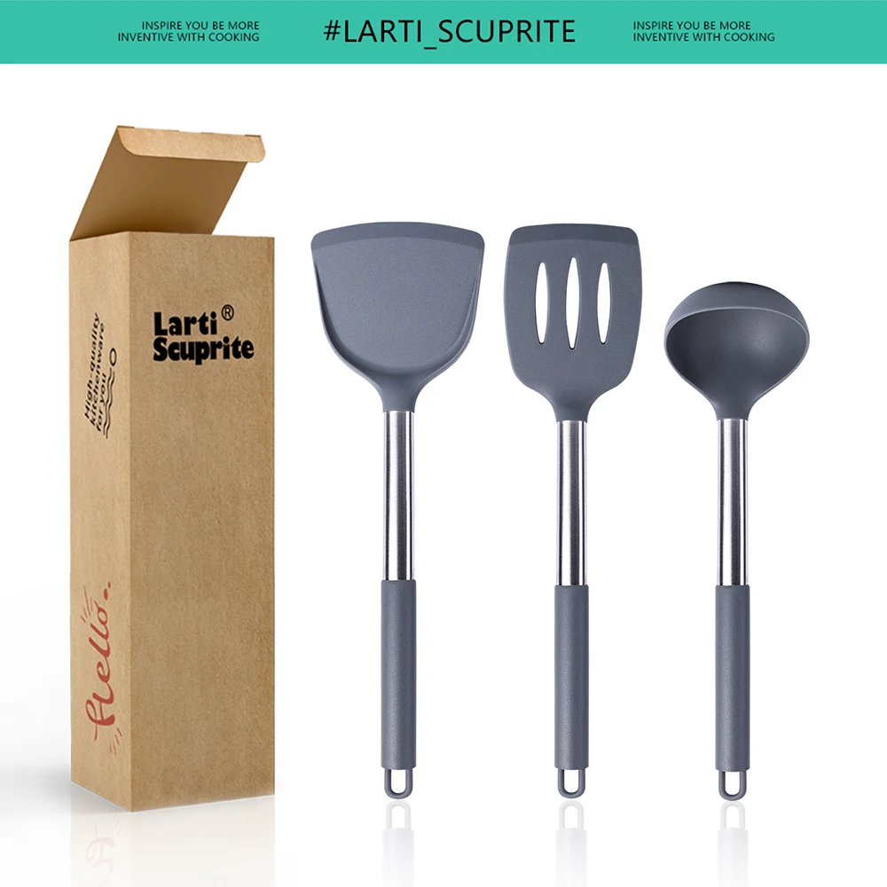 Набор силиконовой посуды премиум-класса 3/4/5 шт. кухонные инструменты лопатка