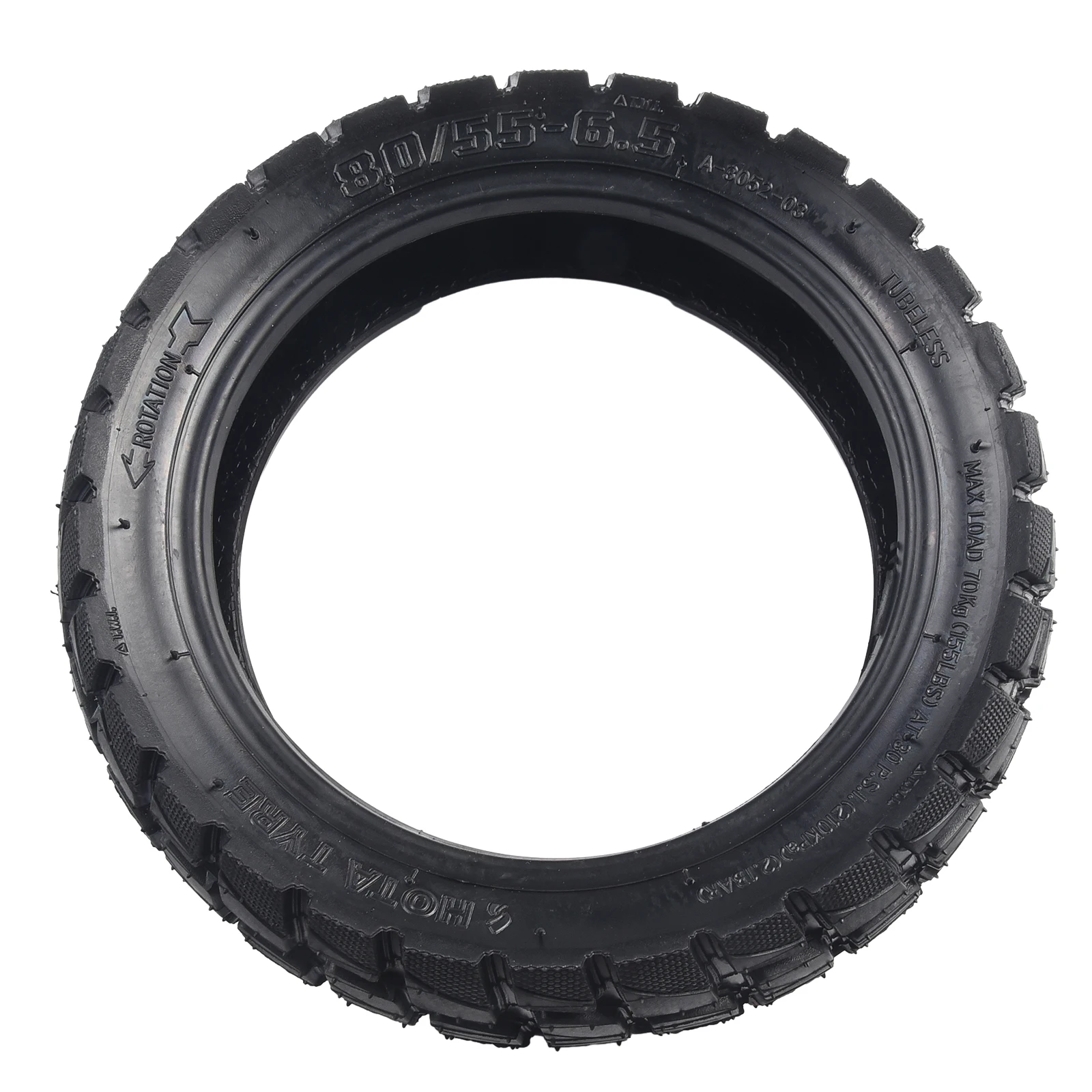 

Tubeless Off-road Tire Parts Vacuum Tyre With Gas Nozzle 10 Inch Replacement 710g Accessories Brand New Newest