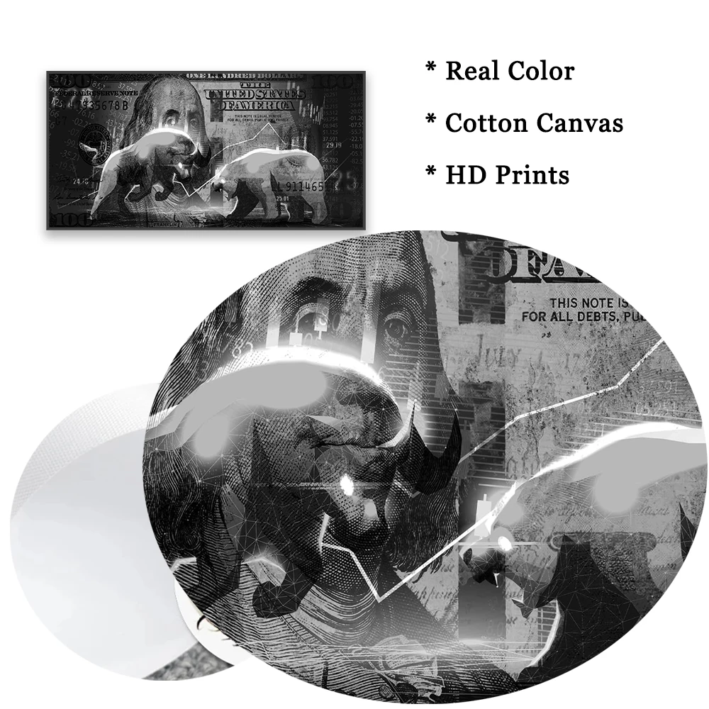 Мотивационный плакат &quotБуль&quot на холсте