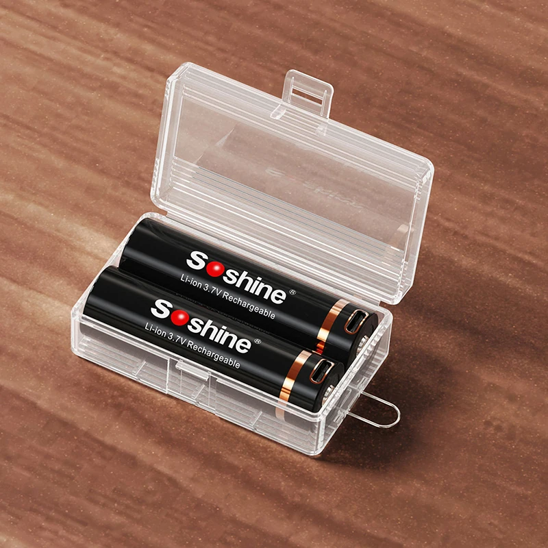 

1pc 21700 18650 26650 Battery Storage Box 1/2 Slots Plastic Waterproof Case Lithium Battery Battery Box Storage Box