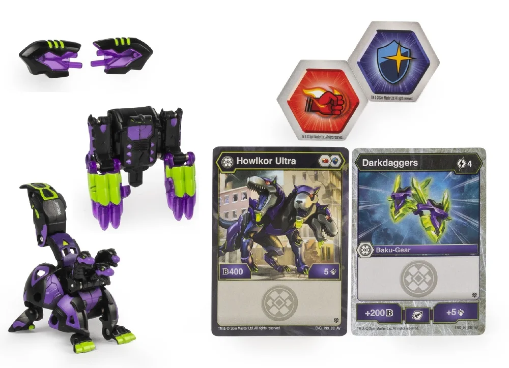 Фото Bakugan бронированный Альянс новый стиль HOWLKOR деформируемые боевые игрушки экшн-фигурки модели игрушки подарки для мальчиков №3