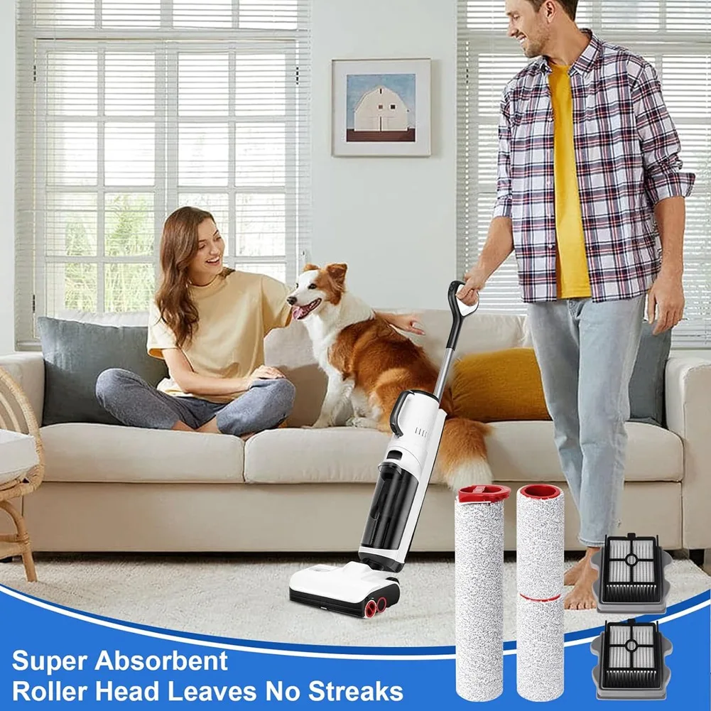 Набор роликовых щеток и фильтров Hepa для пылесоса Roborock Dyad Pro/Dyad Pro Combo запасные