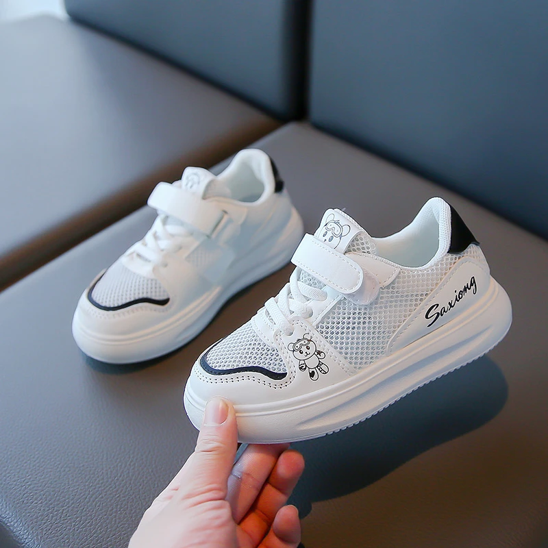 Детская сетчатая дышащая мягкая подошва повседневная обувь для мальчиков и