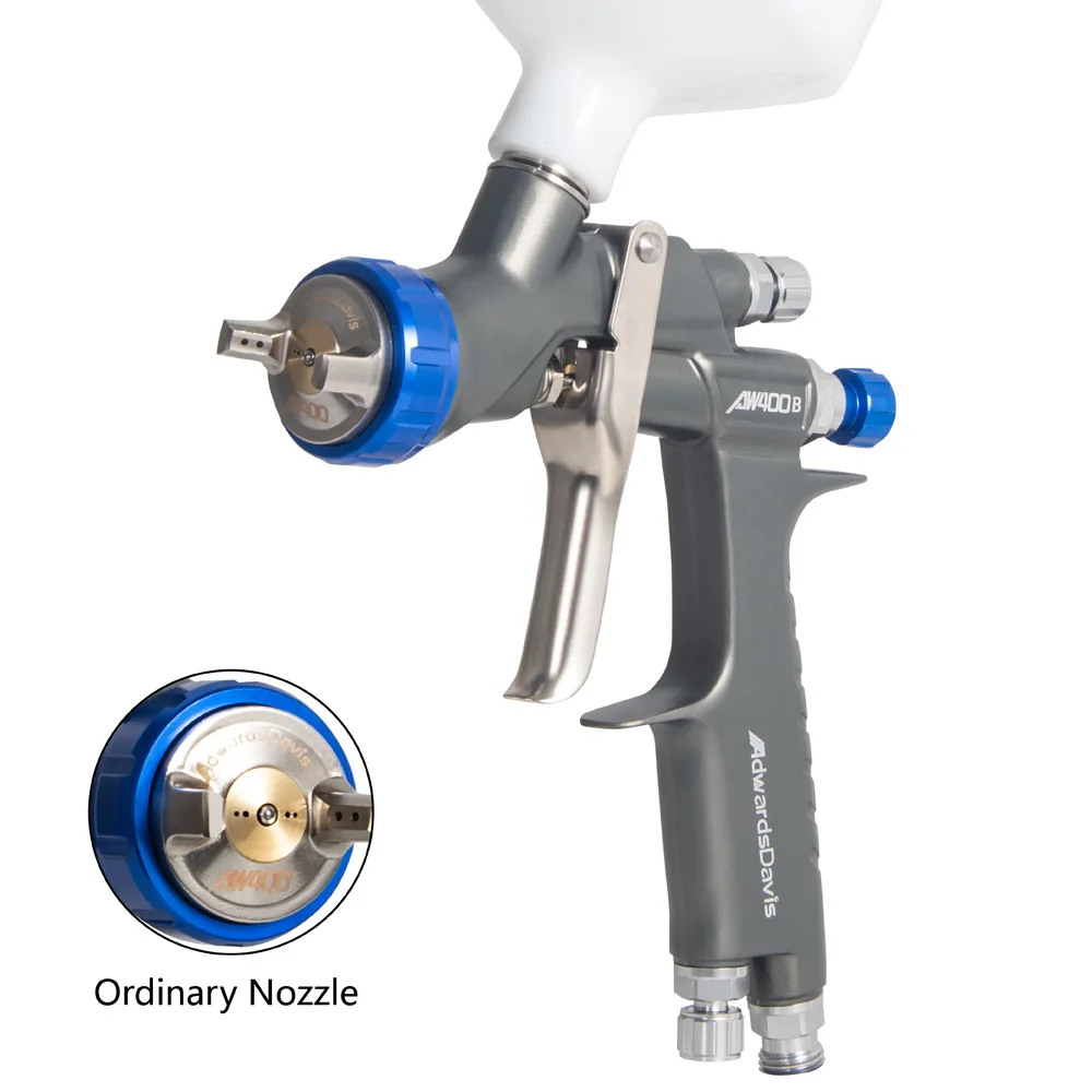 

Пневматический Краскопульт HVLP W400 С Соплом 1.3/1.4 Мм Для Покраски Автомобилей