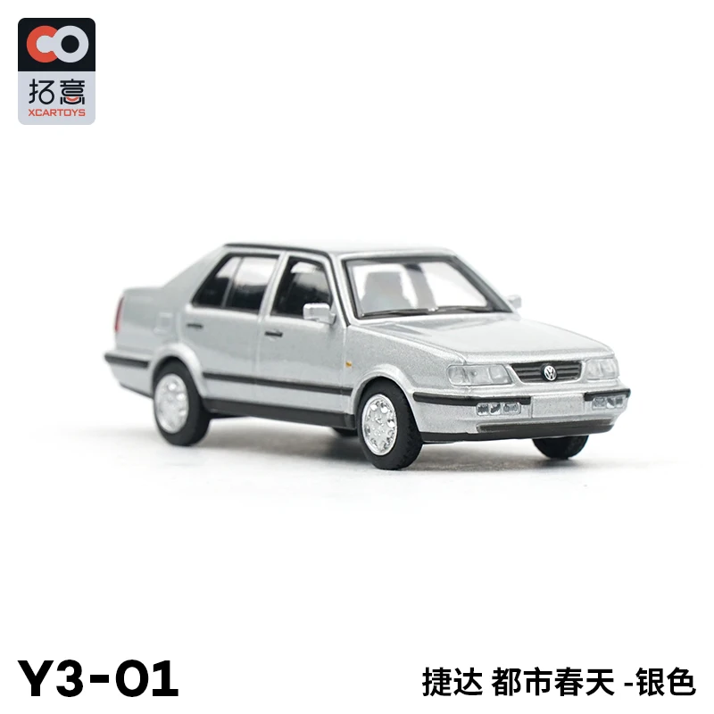 XCarToys 1:64 2003 VW Jetta CiX Серебряная модель автомобиля под давлением |