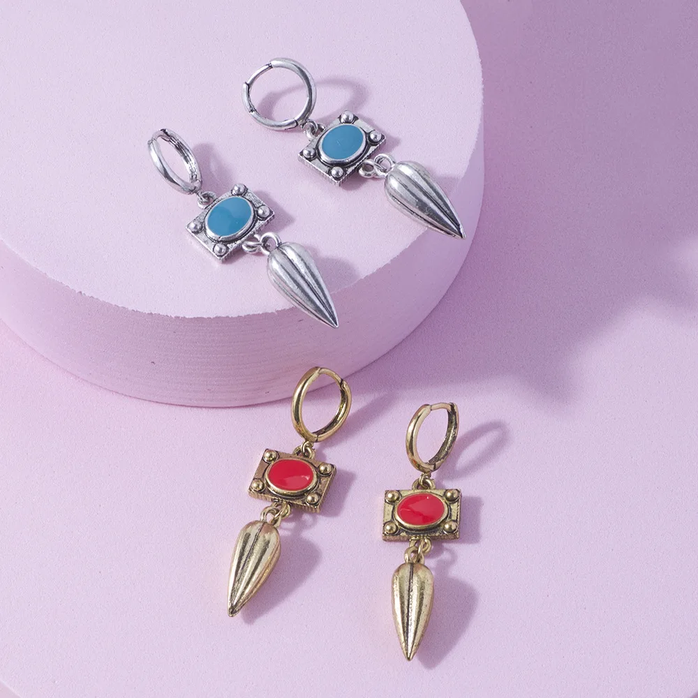 

New Vintage Boho Ethnic Drop Dangle Earrings Retro Fashion Unique Design Luxury Earrings Women Ear Accessories Wholesale