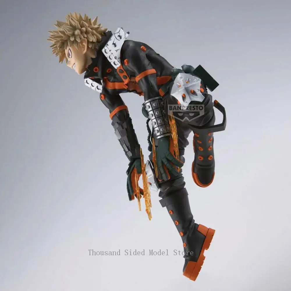 Фото Оригинальный Banpresto MAXIMATIC My Hero Academia Bakugou Katsuki, аниме-фигурка, модель из ПВХ, коллекционные игрушки, мультяшный подарок №2