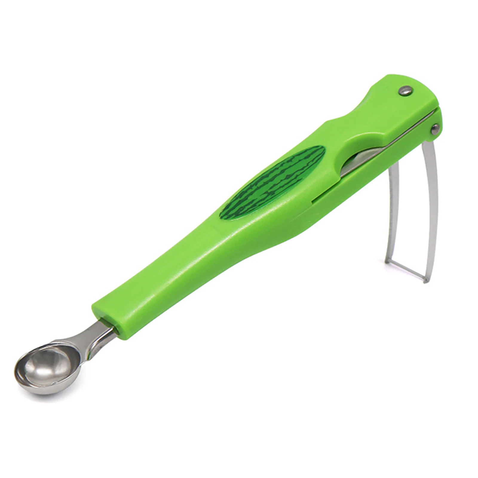 

Ball Cutter Fruit Tool Set Foldable Kitchen Gadgets Spoon Stainless Steel Watermelon Cutter Watermelon Divider