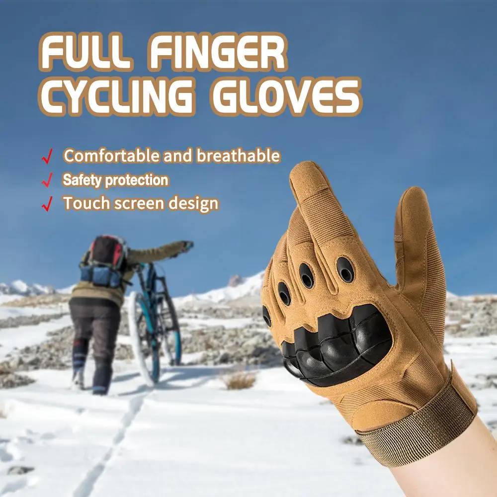 

Motorcyclist Gloves Bike Gloves Military Tactical Gloves Cycling Mitten Ski Outdoor Airsoft Climbing Riding Army Combat Gloves