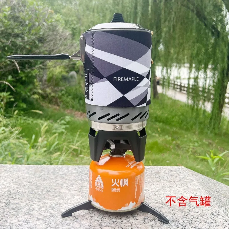 Газовая плита Fire Maple X2 для активного отдыха, портативная туристическая система для приготовления пищи с теплообменником FMS-X2, газовая плита для кемпинга и походов. (art.: 3920dcba387cc) - 3920dcba387cc