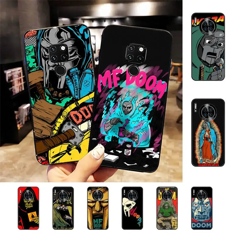 

M-MFS D-DOOMS Rapper Phone Case For Huawei Nova 3I 3E mate 20lite 20Pro 10lite Luxury funda case