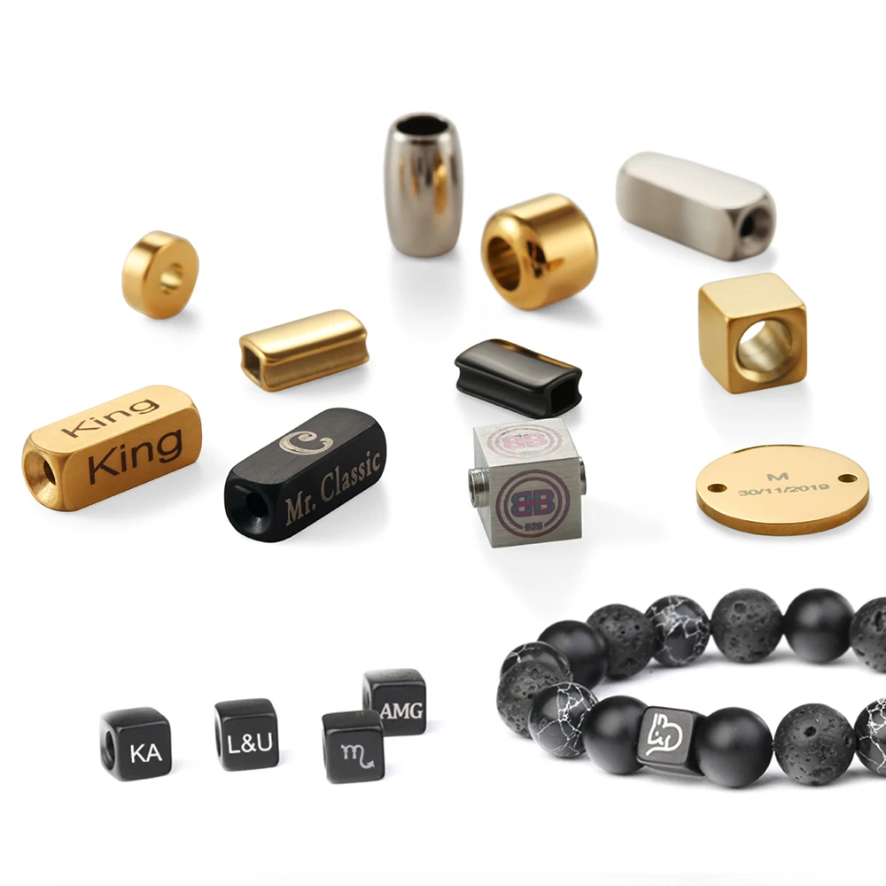 

Бусины под заказ для изготовления ювелирных изделий из нержавеющей стали