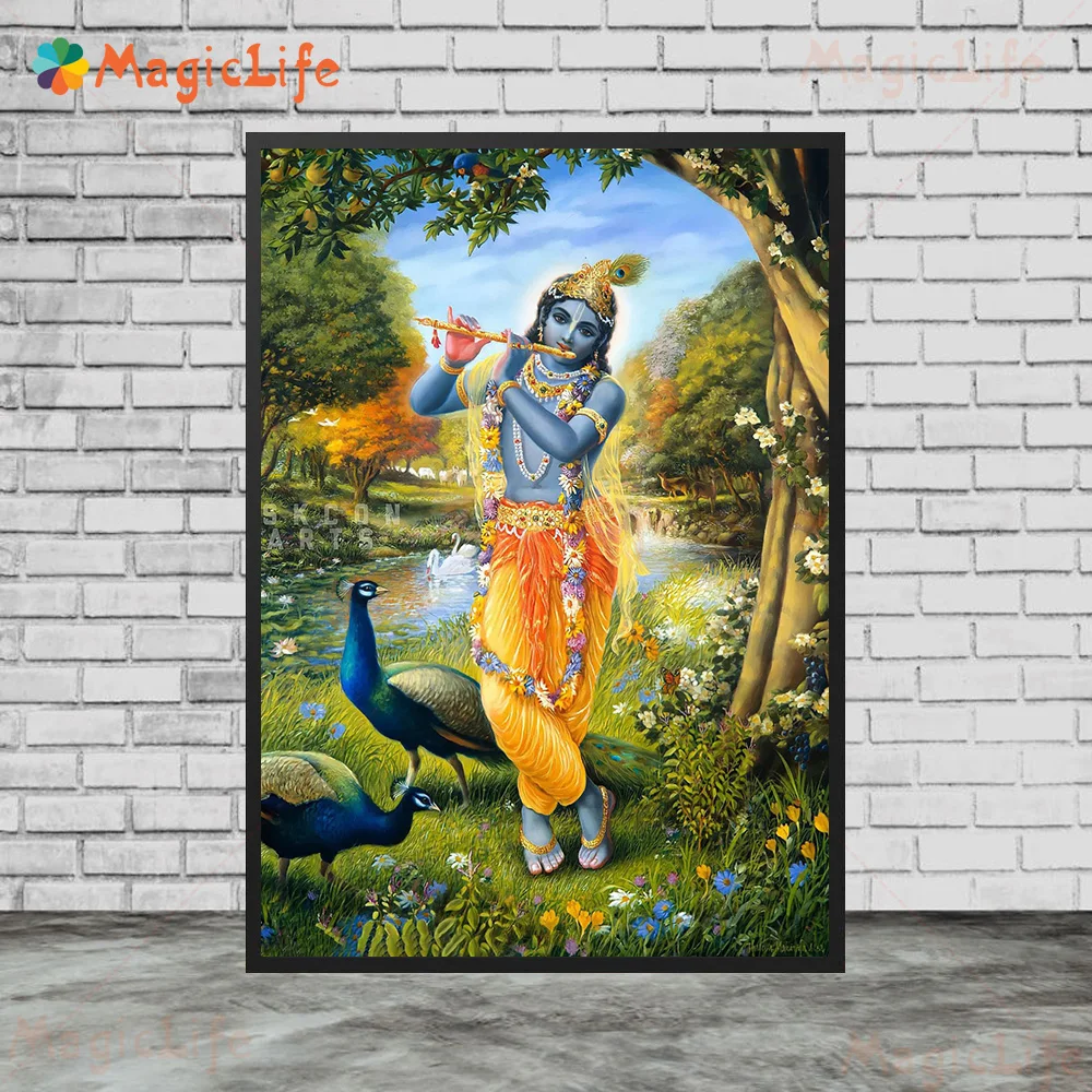 

Картина на холсте Hinduism Krishna