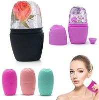 ice rose skin care beauty lifting contouring tool silicone ice cube trays ice globe face massager facial roller reduce acne