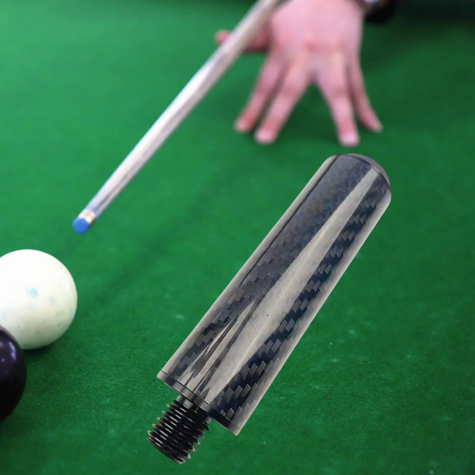 Удлинитель бильярдного кия конца палочек для Портативный с сумкой на шнурке