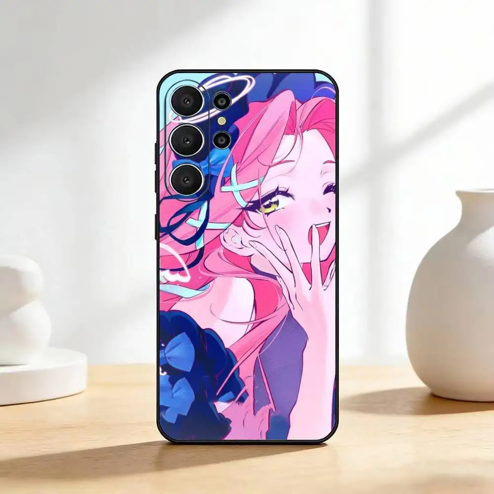 Фото Чехол для телефона Alien Stage SUA MIZI, черный, силиконовый, мягкий, для Samsung S25, S24, S21, S22, S23, S30, Ultra, S20, Plus, Fe, Lite. №4