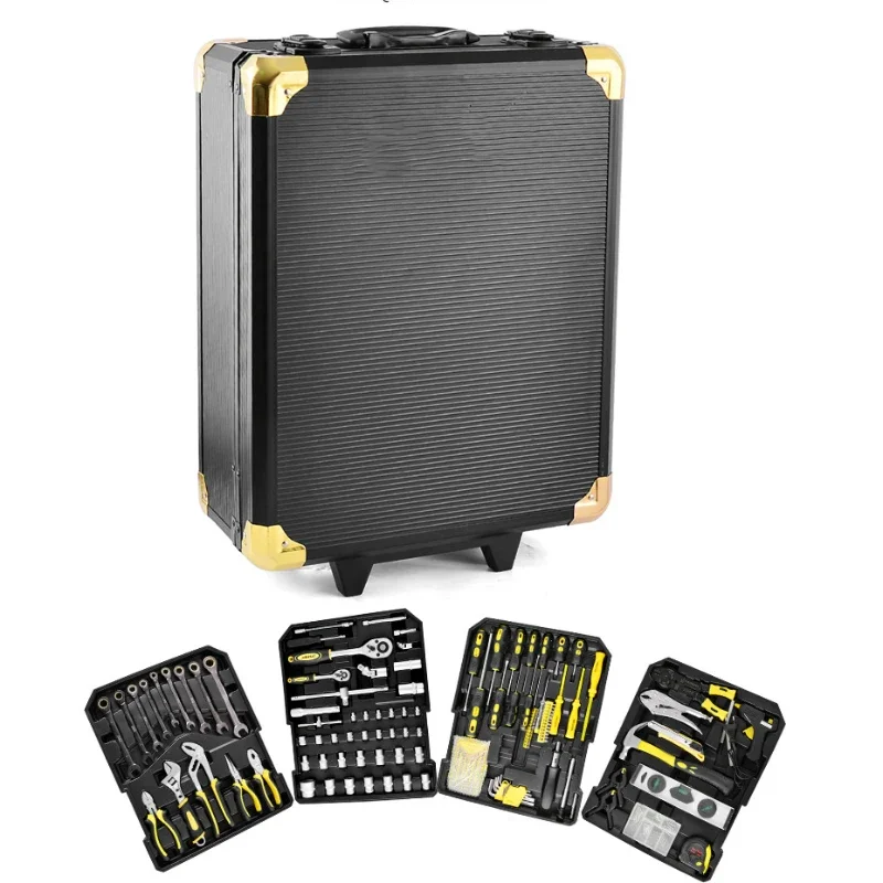 Бытовой бутик-набор инструментов из 186 предметов комбинация авторемонтных ящик