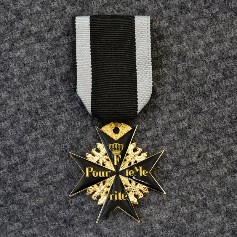 Медаль Маркса немецкая медаль с синим крестом из дубового листа для ветории