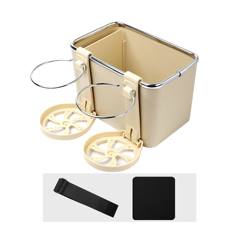 

Car Multifunctional Armrest Storage Box Drawer Box Water Cup Holder 17.5*11.5*11.5cm Universal Car Interior Accessories Parts