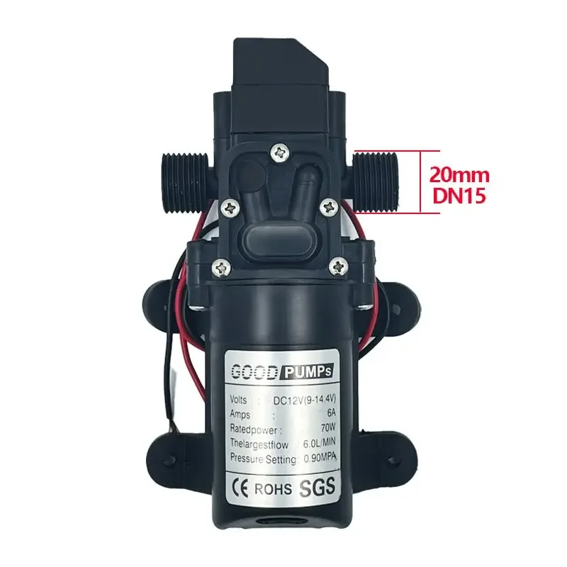 

Мембранный насос 12В 130 PSI