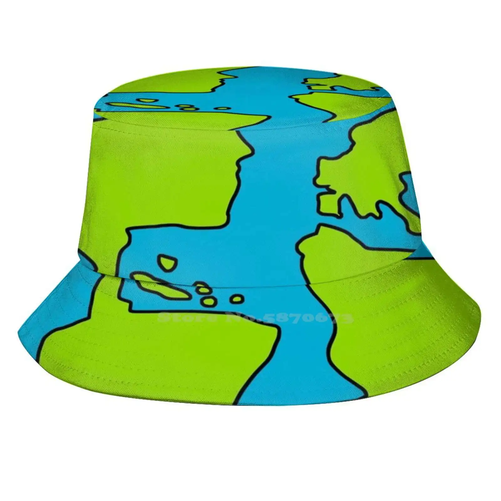 

Уличная Солнцезащитная рыболовная Панама от ильomondo/My World, шляпы, планета, земля, синяя планета, земля, мир, синий океан, моря