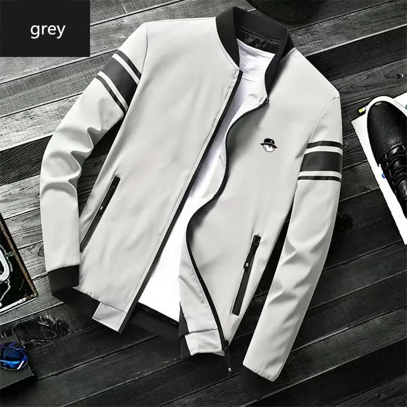golf jacket for men spring autumn thin Korea fashion Coat Golf Wear Business Casual jackets Golf Uniform Best Men Plus Size 5XL