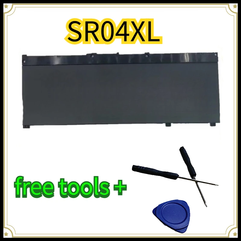 Фото Аккумулятор для ноутбука SR04XL повышенной емкости для HP OMEN 15-CB 15-CE 15-CE015DX TPN-Q193 TPN-Q194 HSTNN-DB7W 917724-855, бесплатные инструменты в комплекте №1