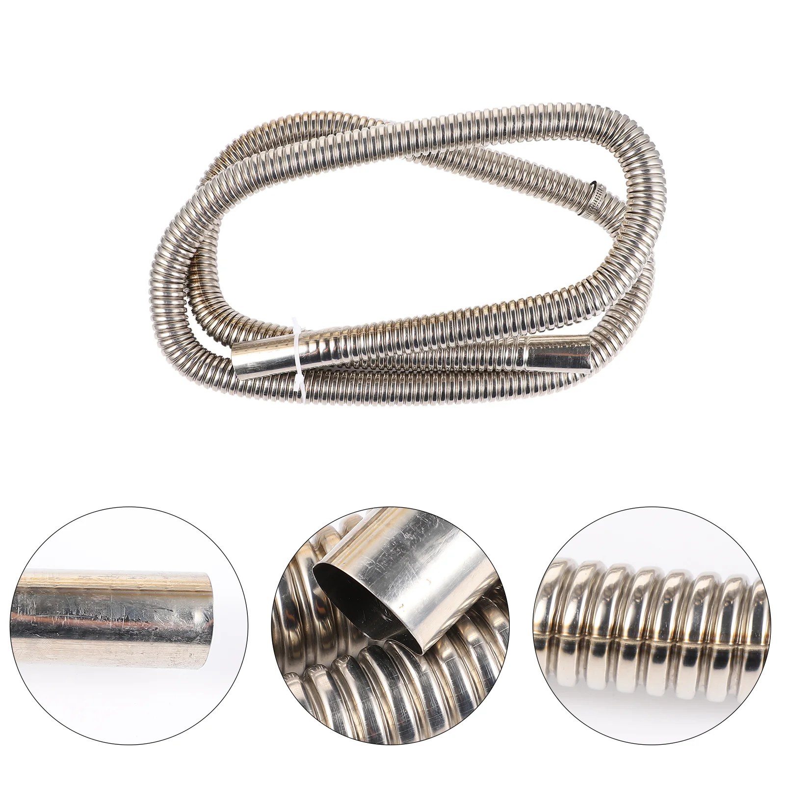 

Exhaust Car Heater Hose Vehicle Auto Tail Exhuast Tube Flex Outlet Steel Hot Duct Galvanized Stainless Tank Universal Fuel Air