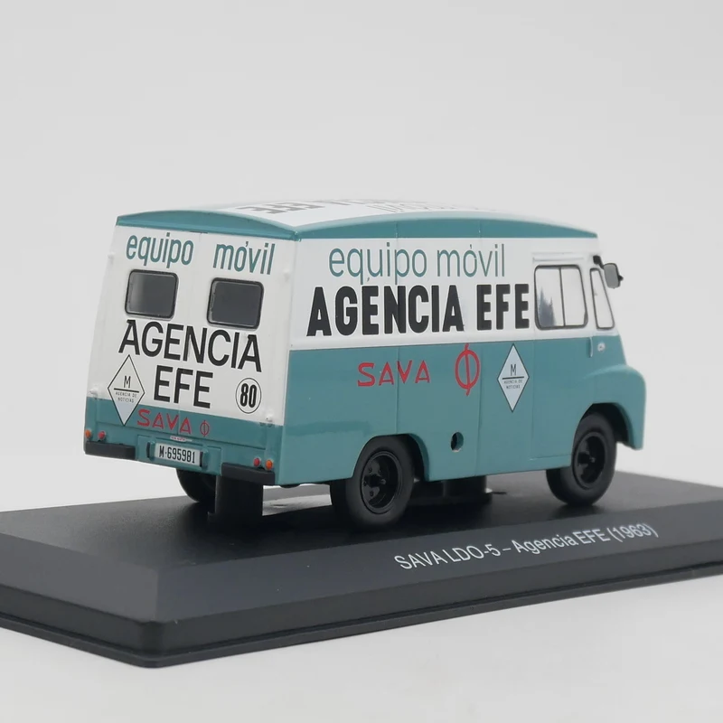 Фото Ixo 1:43 SAVA LDO-5 Agencia EFE 1963, литой под давлением автомобиль, металлические модели игрушечных транспортных средств №4