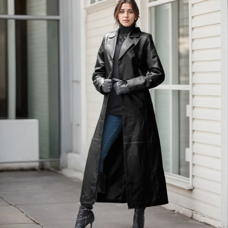 Байкерская куртка в стиле панк с лацканами новая осенне-зимняя женская одежда