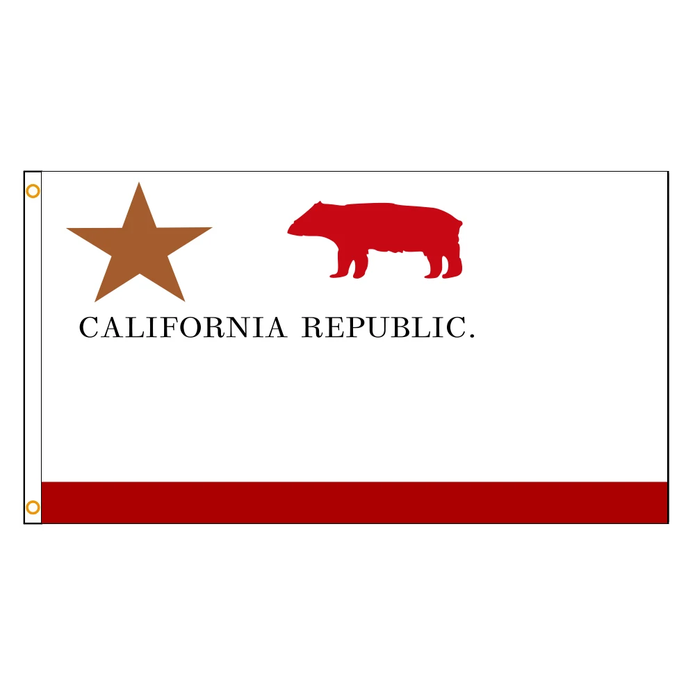 Флаг США Калифорнийской Республики, 3 Х5 футов, 90 х150 см