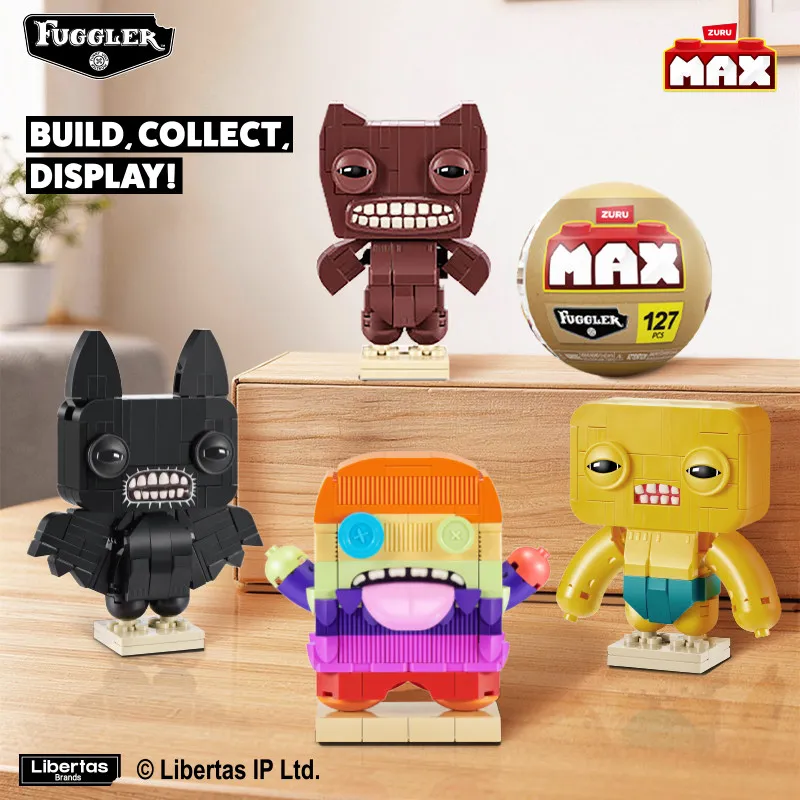 Фото Новинка! Оригинальная серия фигурок Fuggler Max Teeth Monster: коллекционная игрушка-сюрприз в закрытой коробке, модная коллекционная кукла, украшение для рабочего стола, подарок-сюрприз. №2