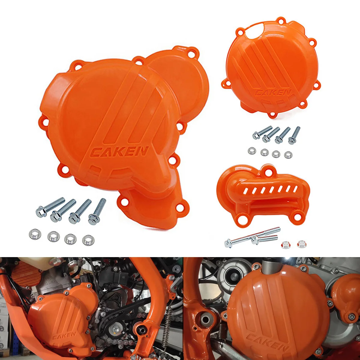 Motorcycle Engine Clutch Guard Water Pump Cover Ignition Protector For KTM EXC TPI 250 300 SX XC XCW TC TX TE 2019-2020 2021 22