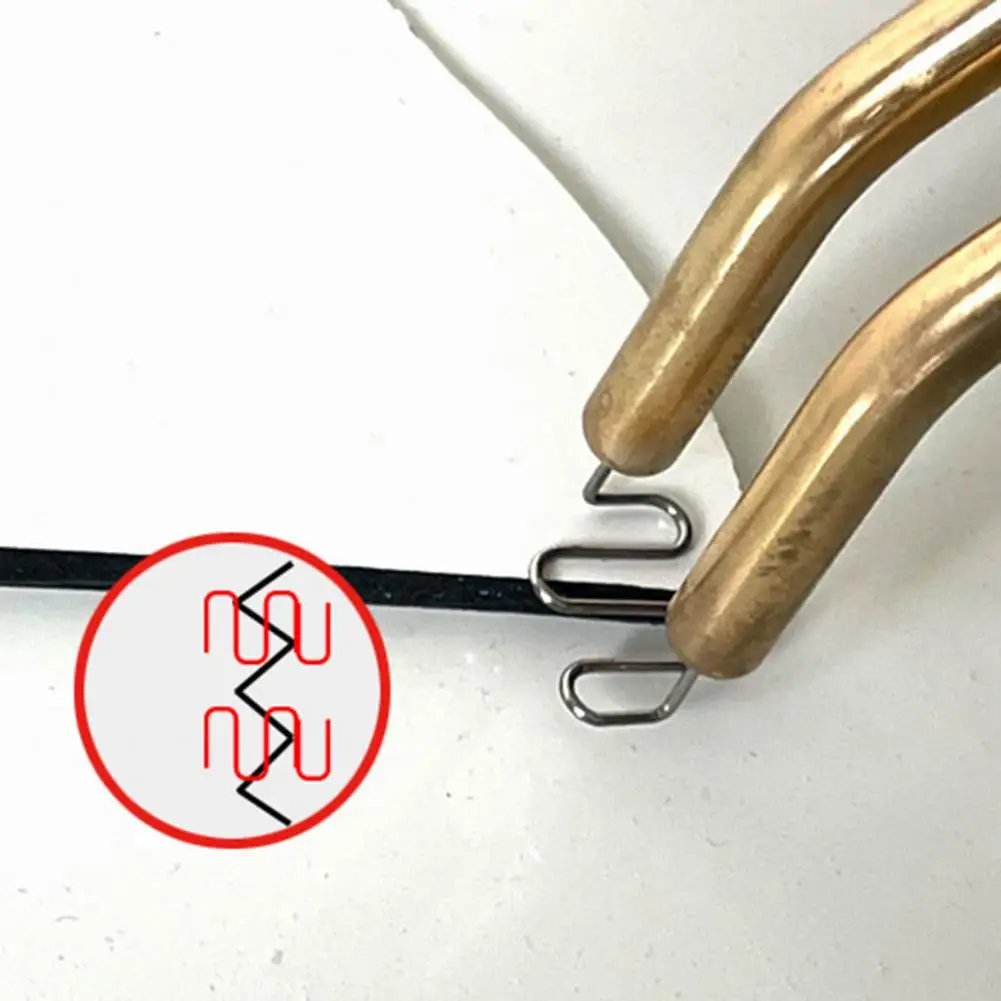 

1 Set Sturdy 400 Welding Staples Anti-scald Handle Compact Plastic Crack Hole Repairing Welder Kit for Automobile