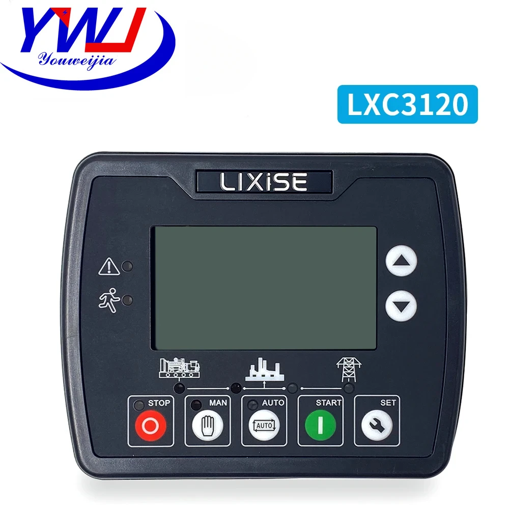 Фото Контроллер генератора LIXiSE LXC3110 LXC3120 с функцией автозапуска/остановки, плата управления дизельным генератором, аксессуары и запчасти для генераторов №3