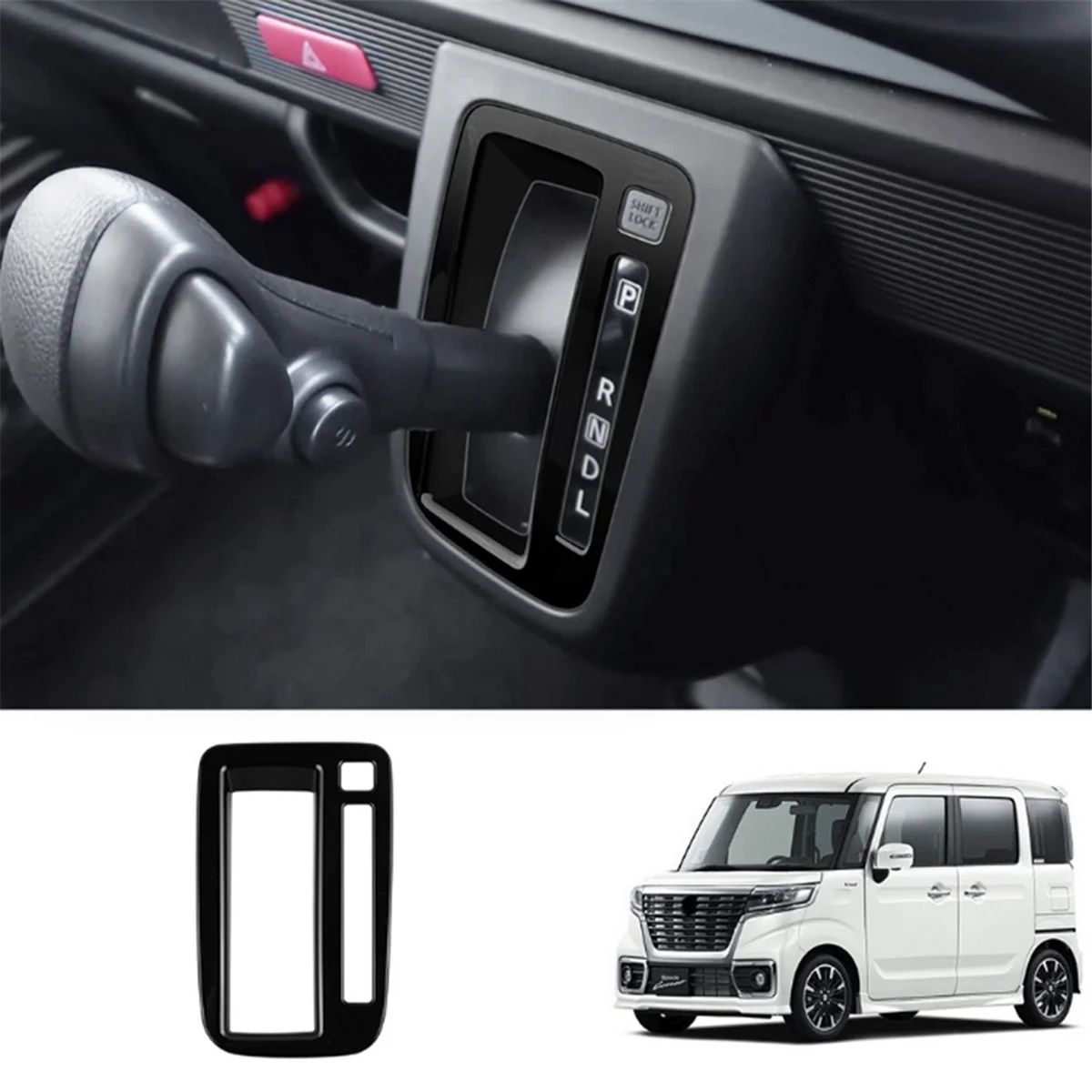 Для Suzuki SPACIA 2017-2022 RHD аксессуары для салона автомобиля консоль панель переключения