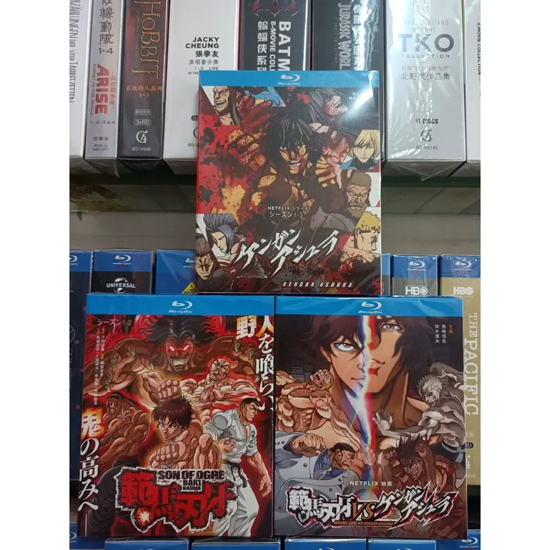 Фото Blu-ray: Последнее аниме «Fist Wish Asura», полная коллекция с 1 по 3 сезоны, высокое разрешение. №1