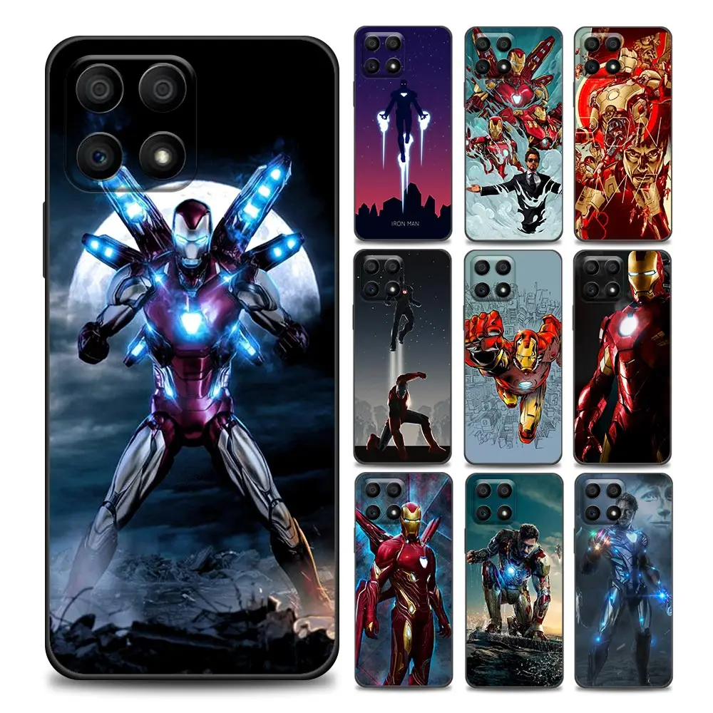 

Iron Man Marvel Honor Case for 8X 9S 9A 9C 9X Pro Lite Play 9A 50 10 20 30 Pro 30i 20S(6.15) Soft Silicone Cover