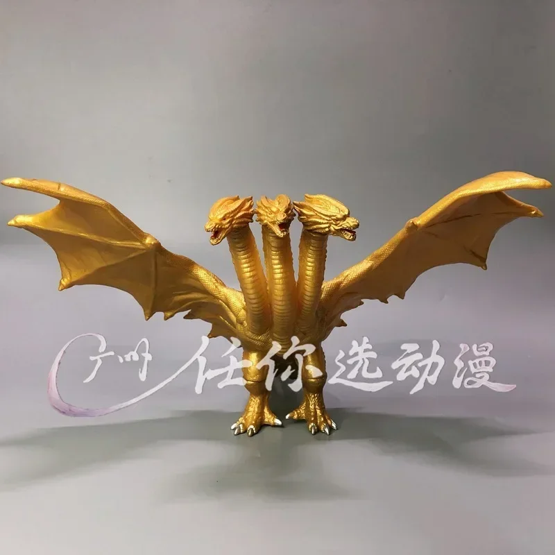 Фото Bandai 17 см Godzilla: King of the Monsters 3 Head King Ghidorah Dragon ПВХ Фигурка Коллекция игрушек №3