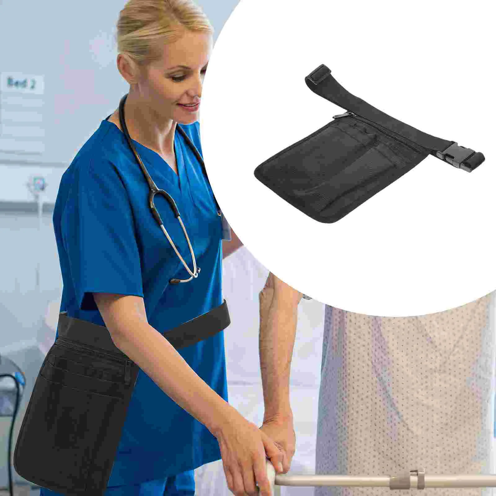 

Nurse Bag Organizer Waist Bag Tote Bag Nurses Running Multi-functional Waist Bag Nylon Tool Waist Bag Miss Belts Bag Women