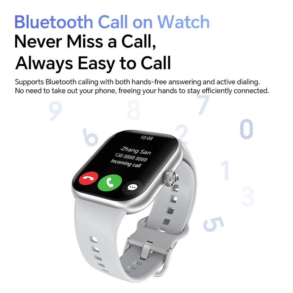 Глобальная версия HONOR CHOICE Watch 2 Pro, 1.97'' AMOLED, Bluetooth-звонки, GNSS, водонепроницаемость 5ATM, мониторинг здоровья, 14 дней автономной работы (art.: 3920da3590650) - 3920da3590650