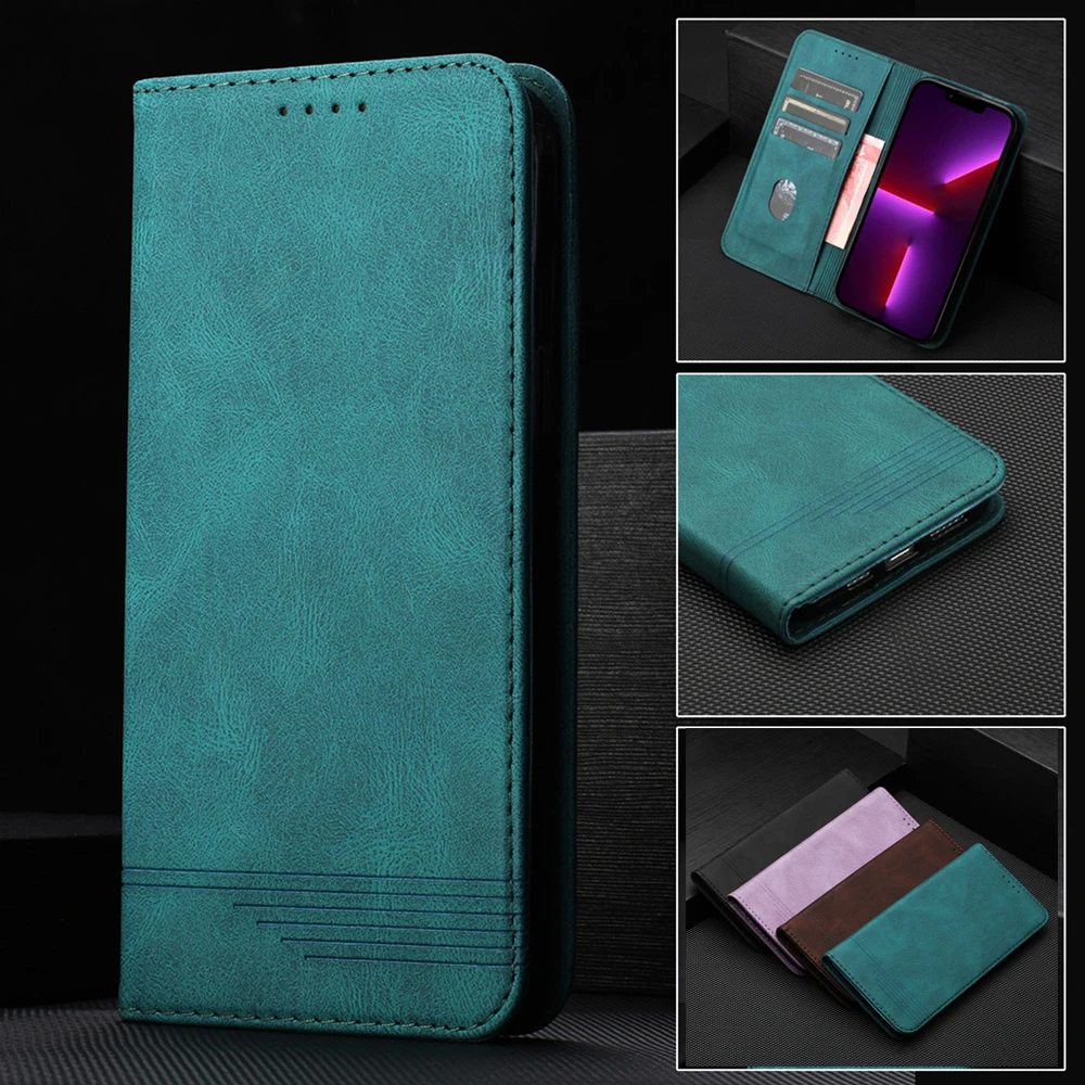 

Чехол-книжка Funda Huawei P30 Lite, чехол-бумажник для телефона Huawei P50 P20 P40 Lite P30 Pro, роскошные кожаные чехлы с магнитной застежкой