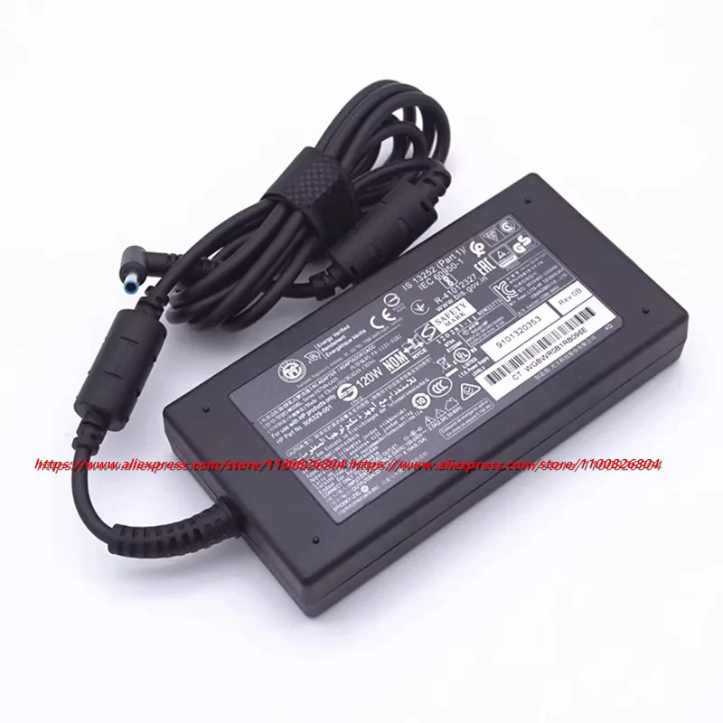 Оригинальное быстрое зарядное устройство для ноутбука 120 Вт 19 5 в а адаптер